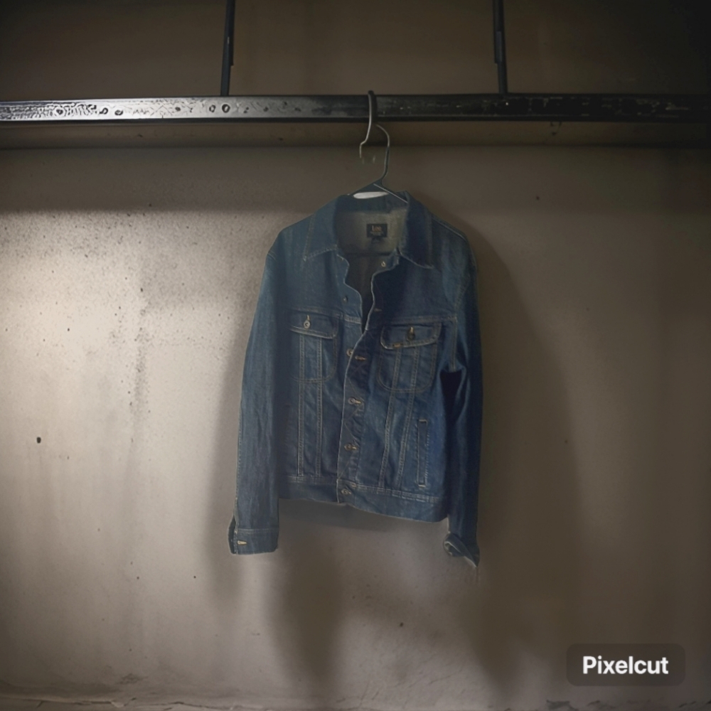 Lee blue jean denim jacket women q